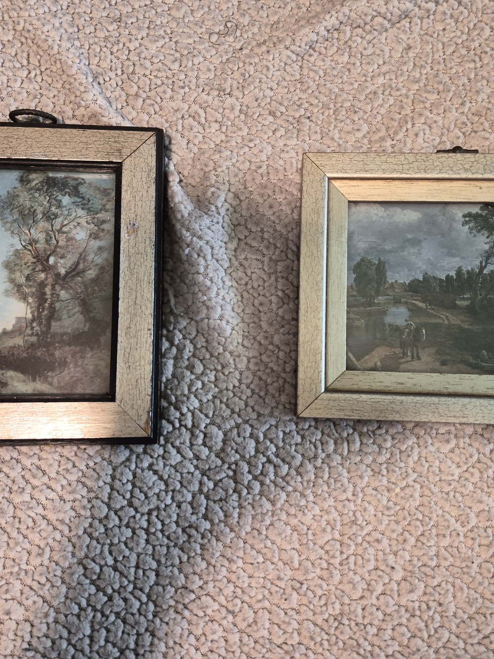 Set of 2 Vintage Franklin Picture Co. Landscape Prints